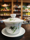 Load image into Gallery viewer, 180ml Gaiwan with Bamboo pattern