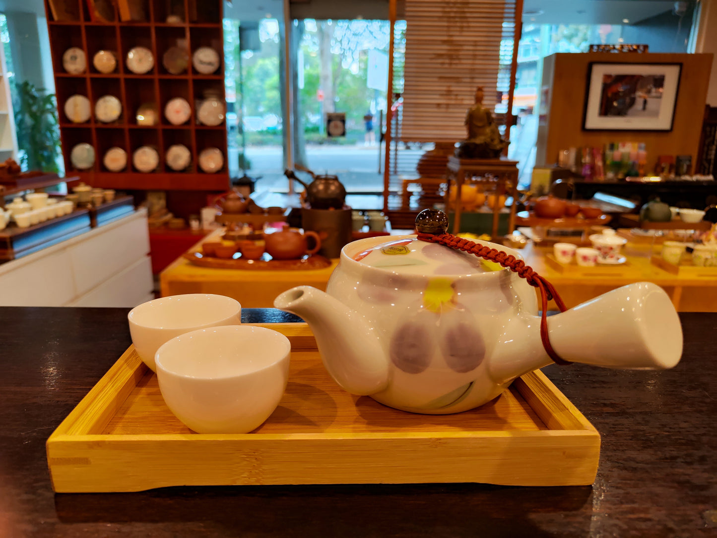 Japanese Teapot set with Tray