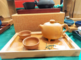 Load image into Gallery viewer, Three legs Top Handmade Clay Tea Set