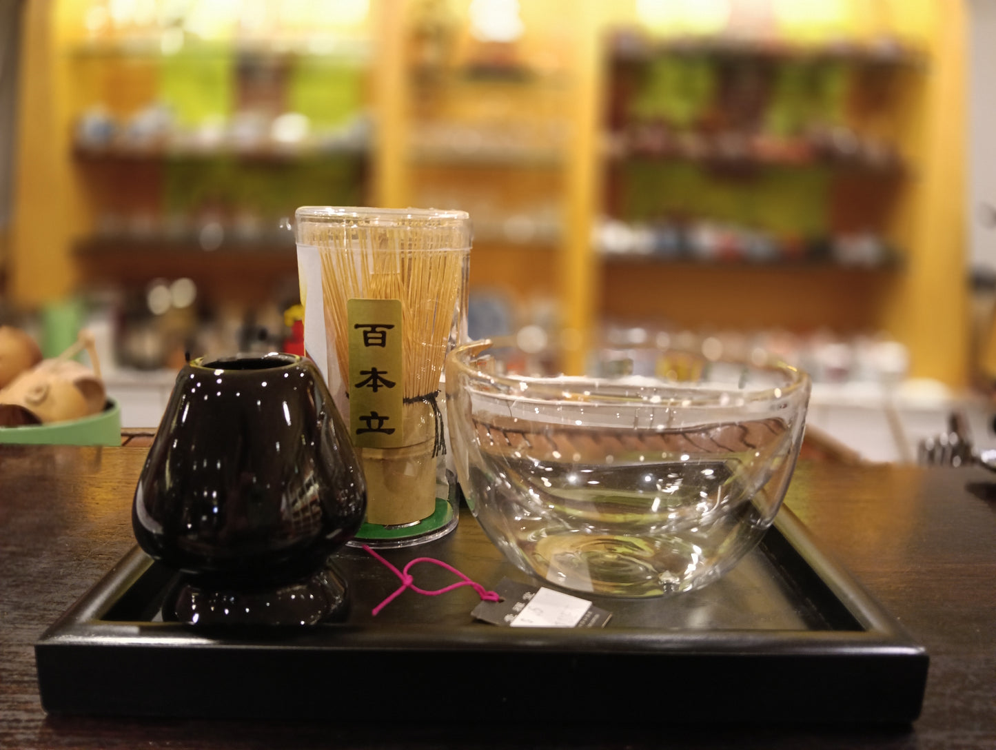 Japanese Chawan and Chazen set