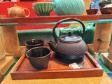 Load image into Gallery viewer, Black Cast Iron Tea Set