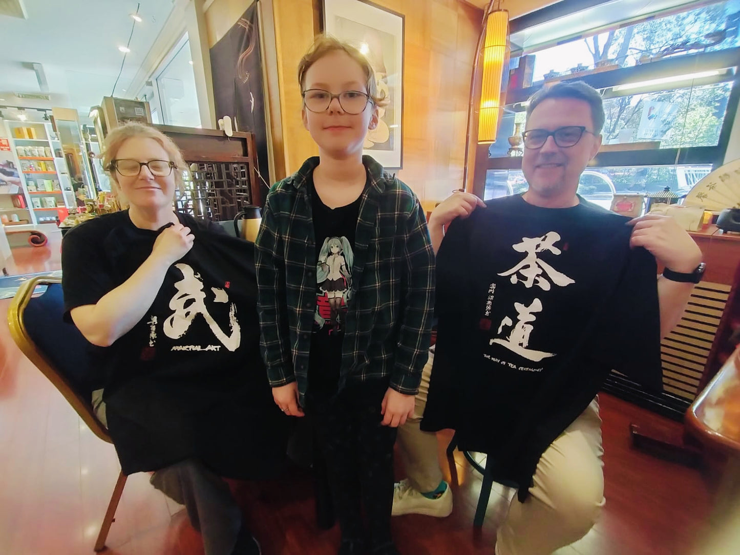 (Martial Art , 武)Exclusive Meaningful Chinese Calligraphy T-Shirt by Raymond Leung @Zensation Teahouse