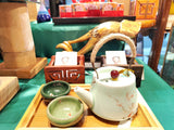 Load image into Gallery viewer, Green teapot set